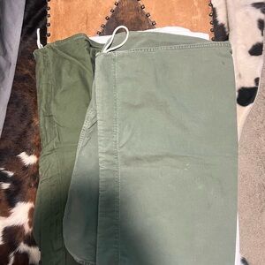 Two military laundry bags
